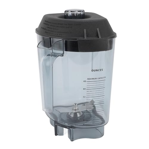 YUEHISY 48 Unzen Blender Pitcher, PC Blender Container Ersatz mit Edelstahl Klingen, für Touch and Go Blending Station Advance Die Quiet One Mixer YUEHISY 48 Unzen Blender Pitcher, PC Blender Container Ersatz mit Edelstahl Klingen, für Touch and Go Blending Station Advance Die Quiet One Mixer von YUEHISY