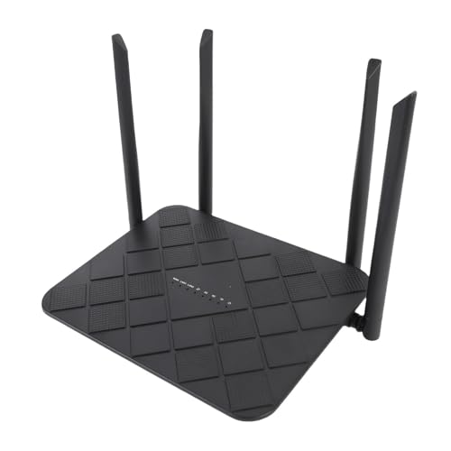 YUEHISY 4G LTE Wireless Router, 300 Mbit/S Entsperrte Mobile WiFi -Hotspot -Router für 32 Geräte, SIM -Kartensteckplatz, Hohe Antennen mit Hoher Verstärkung, Stecker und Spiel von YUEHISY