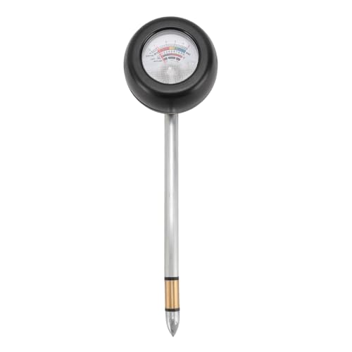 YUEHISY Bodenhygrometer -Sensor, 100 -Grad -Rotation Digitaler -pH -Messgerät mit Lichtsensor für Pflanzen, Garten Gewächshaus Innen Im Freien von YUEHISY