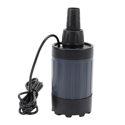 YUEHISY Bürstenlose Tauchpumpe, 22W 24 V 2200 Lh 3,5 Meter Hohen Kopf, Tragbare Ruhige Wasserpumpe für Aquariumfischteichbrunnen von YUEHISY