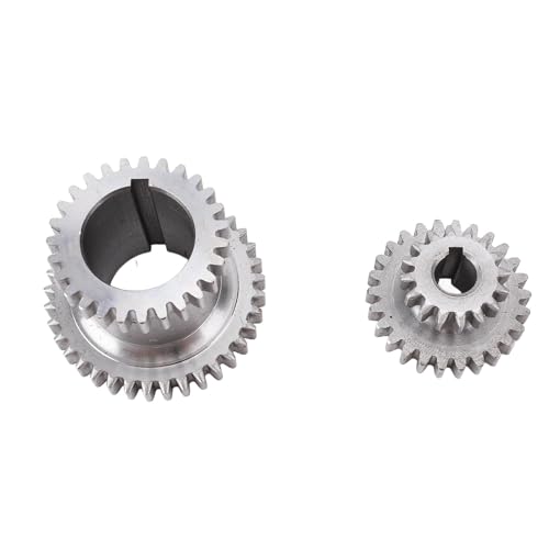 YUEHISY Duplicate Gear Set, High Speed Steel Metal Metal Bike Gear Robust and Stable for CJ18A CJ0618A Slats von YUEHISY