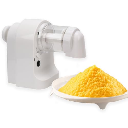 YUEHISY Electric Shaved Ice Maker mit USB -Kraft, Kompakter Eisrasierer für Schneekegel Slushies, Abnehmbare Teile, für Familienfeiern und Getränke von YUEHISY