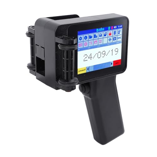 YUEHISY Handheld -Tintenstrahldrucker, Tragbarer Mini -Inkjet -Drucker mit HD LED 4.3in Touchscreen Smart 4 CPU für QR -Code -Barcode -Textnummer YUEHISY Handheld -Tintenstrahldrucker, Tragbarer Mini -Inkjet -Drucker mit HD LED 4.3in Touchscreen Smart 4 CPU für QR -Code -Barcode -Textnummer von YUEHISY