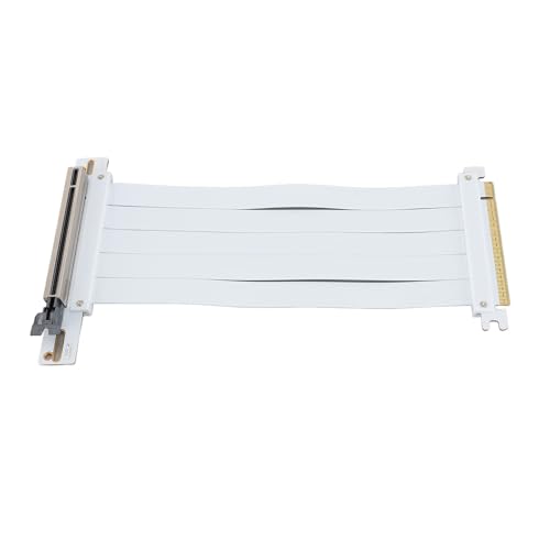 YUEHISY PCIe 4.0 Riser -Kabel, 90 Grad Hochgeschwindigkeits -PCIe 4.0 X16 GPU -Verlängerungskabel, Flexibler Grafikkartenverlängerungsanschluss für RTX4090 RX8900 (30cm) von YUEHISY