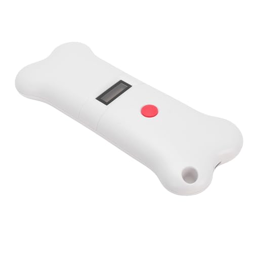 YUEHISY PET Microchip Scanner, 134.2kHz 32 Datenspeicher Handheld Animal Tag Scanner mit OLED -Bildschirm und USB -Wiederaufladbar für Geflügelvierer von YUEHISY