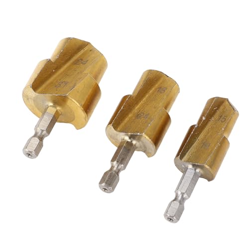 YUEHISY Rohrflügelbohrerbits, 3 -teiliges PVC -Rohr - -Kit 19mm 24 Mm 31 Mm PPR Reamer -Werkzeug mit Shank YUEHISY Rohrflügelbohrerbits, 3 -teiliges PVC -Rohr - -Kit 19mm 24 Mm 31 Mm PPR Reamer -Werkzeug mit Shank von YUEHISY