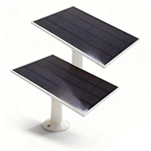 YUEHISY Solar Panel für Blink Outdoor 4 Kamera, 8W Hoch Effizientes Ladegerät mit 360 ° Einstellbarer Halterung & IP65, 2 Pack Umfasst 9,8-Fuß-Kabel YUEHISY Solar Panel für Blink Outdoor 4 Kamera, 8W Hoch Effizientes Ladegerät mit 360 ° Einstellbarer Halterung & IP65, 2 Pack Umfasst 9,8-Fuß-Kabel von YUEHISY