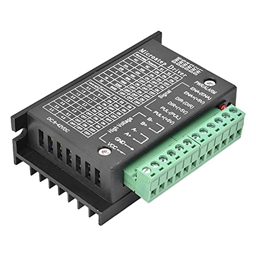 YUEHISY Stepper -Motorfahrer, Aluminium Nema 17 23 34 4a 42 VDC mit Hoher Geschwindigkeit Optischer Isolation H Brücke Bipolarer Antrieb für CNC -Router 3D -Drucker von YUEHISY