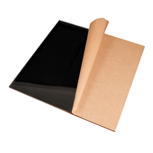 Acrylplatten, reflektierende Platten Black Acrylic Sheets, 3Mm Thick 20Cm Wide Black Reflective Sheet for DIY Craft Projects, Signs, Painting And Display Stand,20 * 50cm(20 * 60cm) von YUEKOPOU