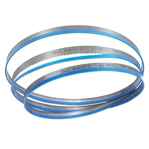 Bandsägeblätter, Bandsägeblätter aus Kohlenstoffst Bandsaw Blade M42 Bimetal Metal And Wood Cutting 4500mm x 19mm x 0.9mm 1Pc(6T) von YUEKOPOU