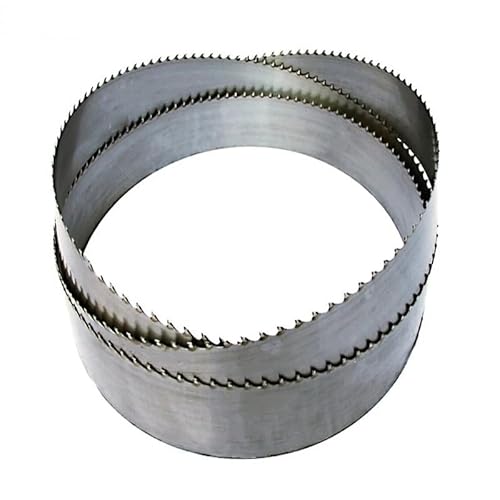 Bandsägeblätter, Bandsägeblätter aus Kohlenstoffst TCT Carbide Alloy Band Saw Blades For Woodworking Brick And Foam Cutting Multiple Sizes(3350x27mm) von YUEKOPOU