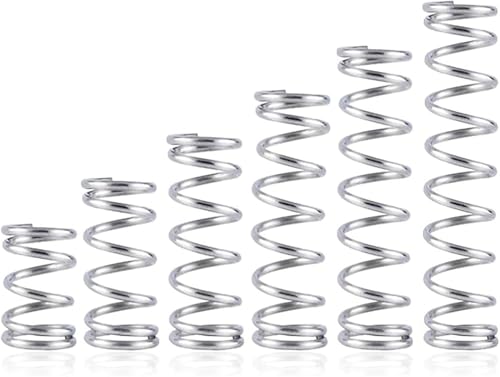Druckfeder, Feder aus rostfreiem Stahl, Compression Spring 304 Stainless Steel Wire Diameter 1.8mm Outer Diameter 10mm Length 60-100mm(Length 60mm) von YUEKOPOU
