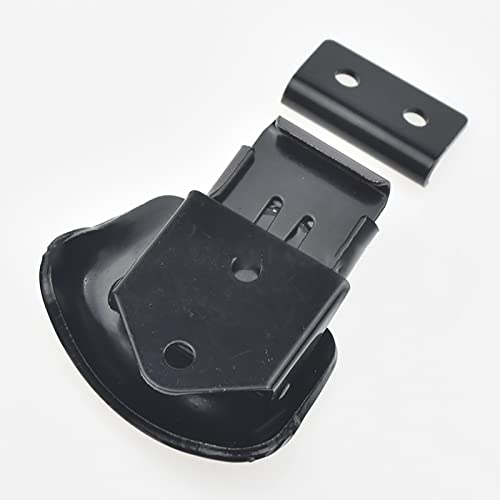 Federbelastete Verriegelung, Hasp-Verriegelung, Stainless Steel Spring Loaded Sliding Bolt Toggle Latch For Cabinet Multicolor(Black) von YUEKOPOU