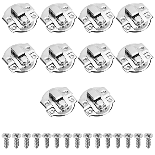 Federbelastete Verriegelung, Hasp-Verriegelung, Toggle Latch Multicolor Pack of 5(Silver) von YUEKOPOU