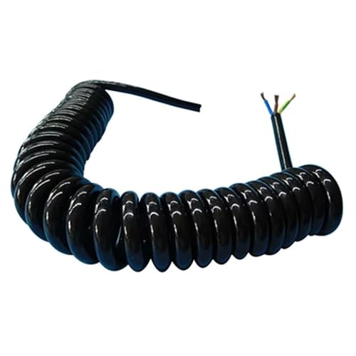Federverlängerungskabel, Teleskop-Telefonkabel, Spring Coiled Power Cable 2-4 Core 13-18 AWG PU Stretch 1-5 Meters Federverlängerungskabel, Teleskop-Telefonkabel, Spring Coiled Power Cable 2-4 Core 13-18 AWG PU Stretch 1-5 Meters von YUEKOPOU