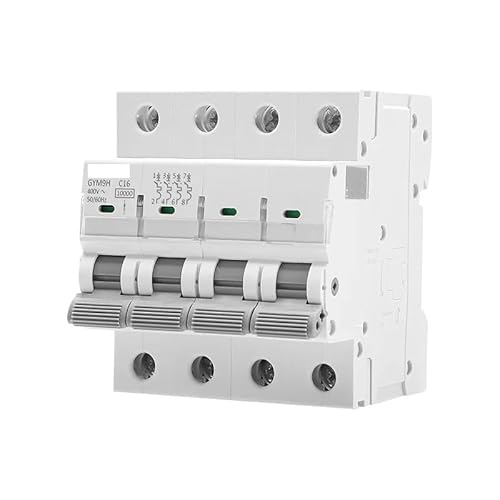 Leckageschutz, Luftschalter, Leistungsschalter, Pa 10KA MCB 4P 6A 10A 16A 20A 25A 32A 50A 63A Circuit Breaker 220V C Curve(63a) von YUEKOPOU