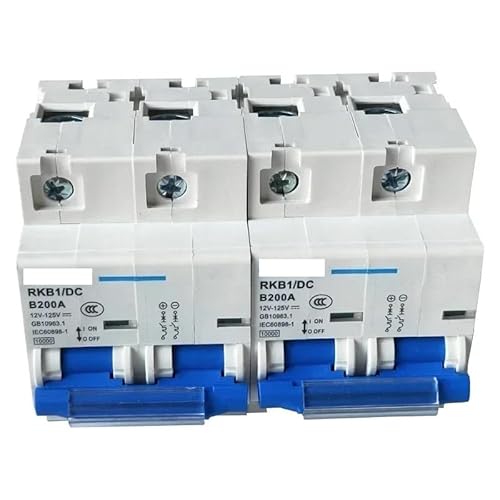 Leckageschutz, Luftschalter, Leistungsschalter, Pa DC Circuit Breaker Solar Battery 12V to 120V 80A 100A 125A 150A 200A 250A 2P(100a) von YUEKOPOU