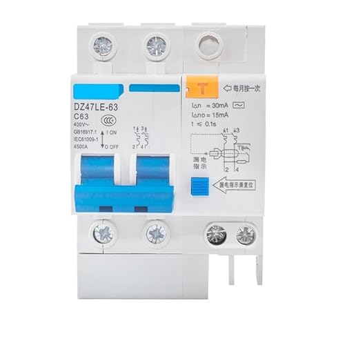 Leckageschutz, Luftschalter, Leistungsschalter, Pa Leakage Protector Circuit Breaker Air Switch 220V Multiple Amps(4p,16A) von YUEKOPOU