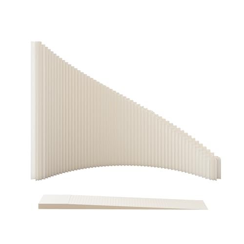 Raumteiler, faltbare Sichtschutzwände, Foldable Room Divider Screen, Versatile Decorative Privacy Partition Wall for Bedroom, Living Room, Retail, Commercial Use(L400 x W43 x H180 cm) von YUEKOPOU