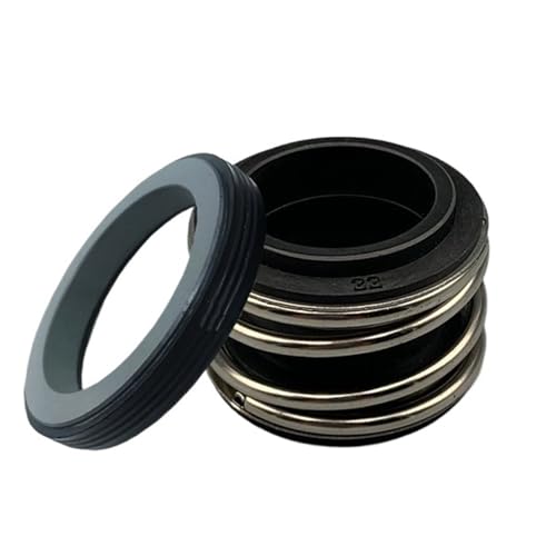 Wasserpumpendichtung, Gleitringdichtung, Water Pump Mechanical Seal SiC Carbon FKM MB1 MG1 109 Series Multiple Sizes(1Piece 109 55) von YUEKOPOU