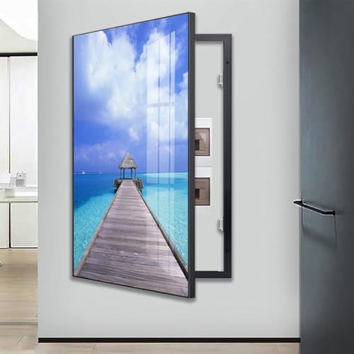YUEKOPOU Abdeckung für Stromzählerkasten, Schutzabdeckung Malerei der Abdeckung des Stromzählerkastens in Mehreren Größen(50 * 70cm) von YUEKOPOU