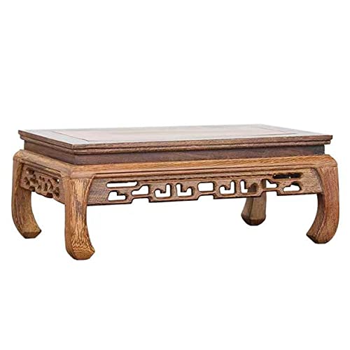 YUEKOPOU Erhöhter Buddhasitz, Räucherstäbchentisch, Hausalt Hand-Carved Wooden Altar Table for Spiritual Practices Small Shrine Display for Wiccan Buddhist Statues Personal Mini Puja Table YUEKOPOU Erhöhter Buddhasitz, Räucherstäbchentisch, Hausalt Hand-Carved Wooden Altar Table for Spiritual Practices Small Shrine Display for Wiccan Buddhist Statues Personal Mini Puja Table von YUEKOPOU