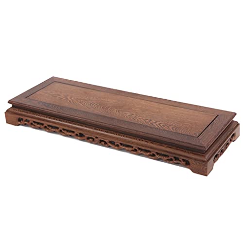 YUEKOPOU Erhöhter Buddhasitz, Räucherstäbchentisch, Hausalt Hand Carved Wooden Little Shrine Table - Small Altar Display Riser for Spiritual Practices, Wiccan, Witchcraft, and Buddhist Use(XSmall) von YUEKOPOU