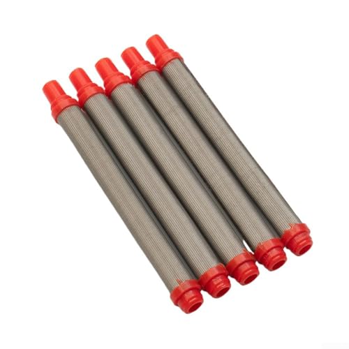 YUEKOPOU Sprühfilter, Edelstahlfilter, Efficient Filtering Solution for Airless Sprayers Set of Five, 200 Mesh Stainless Steel Filters von YUEKOPOU
