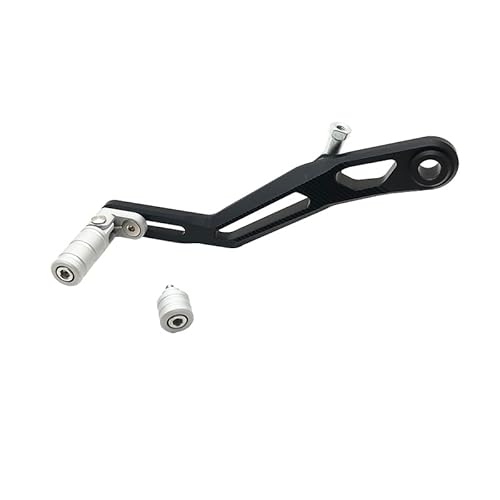 YUERBNC Aluminium Verstellbarer Klappschalthebel Schaltpedalhebel Passend for 800 XC 800XC 800XR XRx XRt XCa 2017 2018 2019 2020 2021(Silver) von YUERBNC