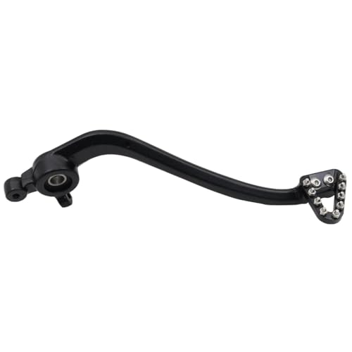 YUERBNC CNC Hinten Fuß Bremspedal Hebel for TC TE TX FC FE FX FS125-501 for SX SXF EXC EXCF XC XCF XCW 2008-2016 Motocross(Black Black 01) von YUERBNC