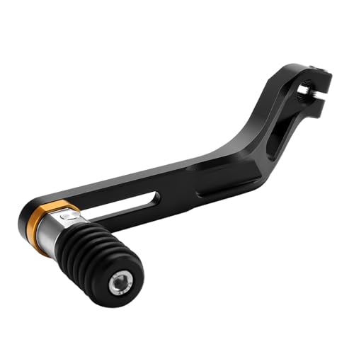 YUERBNC For F650GS G650GS F700GS F800GS ADV F800 GS 2004-2017 F650GS Dakar Motorrad Verstellbare Falten Getriebe Shifter Shift Pedal Hebel(Gold) von YUERBNC