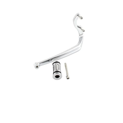 YUERBNC For Vintage Motorrad CNC Aluminium Fuß Bremshebel Getriebe Shifter Schalthebel Pedal Chrom Ferse Shifter(Blue) von YUERBNC
