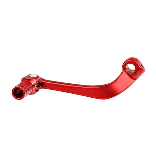 YUERBNC Motorrad Aluminium Klapp Schalthebel for CRF110 CR110F CRF 110 2013 2014 2015 2016 2017 2018 2019 2020 2021 Teile(Red) von YUERBNC