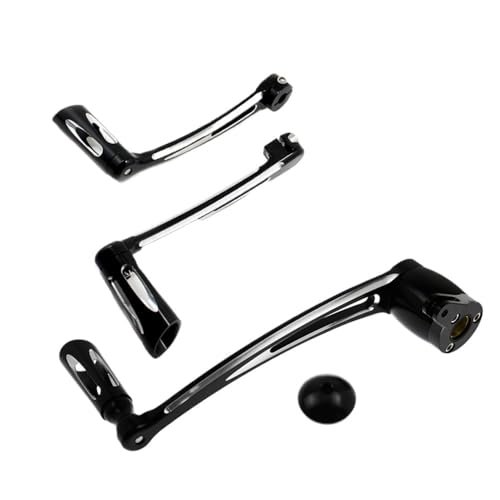 YUERBNC Motorrad Schwarz/Chrom Ferse Kappe Schalthebel W/Shifter Pegs Brems Arm Pedal Kit for Touring 97-2025 Electra Street Glide(Khaki) von YUERBNC