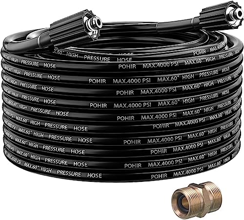 YUET Hochdruckreiniger Schlauch, 15M Verlängerungsschlauch, Schlauchverlängerung Ersatz für Kärcher K-Serie,K2, K3, K4, K5, K7, M22–14mm Verbindung, Innengewinde Ersatzschlauch mit M22 Außengewinde YUET Hochdruckreiniger Schlauch, 15M Verlängerungsschlauch, Schlauchverlängerung Ersatz für Kärcher K-Serie,K2, K3, K4, K5, K7, M22–14mm Verbindung, Innengewinde Ersatzschlauch mit M22 Außengewinde von YUET