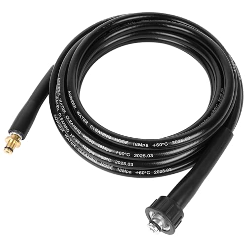 YUET Hochdruckschlauch Zubehör 10M Ersatzschlauch M22 (14mm) 200bar Hochdruckreiniger für Karcher K2, K3, K4, K5 K6 K7 K Series, Verlängerungsschlauch Ersatz Schlauch YUET Hochdruckschlauch Zubehör 10M Ersatzschlauch M22 (14mm) 200bar Hochdruckreiniger für Karcher K2, K3, K4, K5 K6 K7 K Series, Verlängerungsschlauch Ersatz Schlauch von YUET