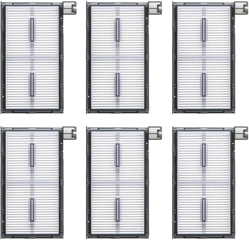 YUETTYY 2/4/6 Stück Ersatz-HEPA-Filter passend für Eufy X8 Pro Series X8 Pro SES Roboter-Staubsauger-Ersatzteile, Filterzubehör (6 Stück) von YUETTYY