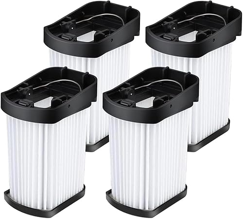 YUETTYY 4/8 Stück waschbarer wiederverwendbarer HEPA-Filter Ersatz für Shark WV270UK WV273UKT WandVac 2.0 schnurlosen Handstaubsauger (4 Stück) von YUETTYY