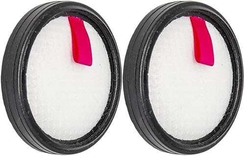 YUETTYY Ersatz-HEPA-Filter, Hochleistungs-Staubfilter für Cecotec für INSE K370, N370, N300 beutelloser kabelloser Staubsauger, waschbar und langlebig, 2 Stück YUETTYY Ersatz-HEPA-Filter, Hochleistungs-Staubfilter für Cecotec für INSE K370, N370, N300 beutelloser kabelloser Staubsauger, waschbar und langlebig, 2 Stück von YUETTYY