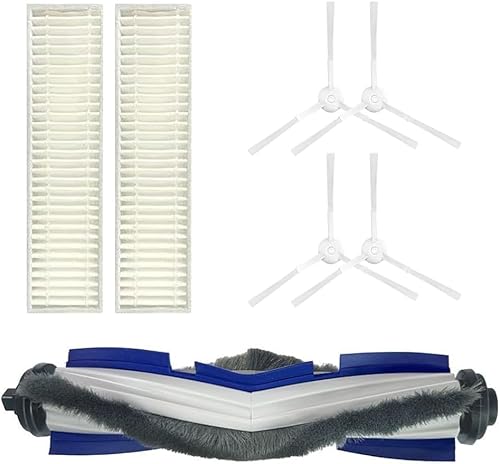 YUETTYY Mian BrushSide Bürstenfilter Zubehör Ersatzteil-Set für Rowenta R740003 ZR740005 für Explorer Serie 60 RR7427 RR7447 Roboter-Staubsauger-Zubehör (Typ 1) von YUETTYY