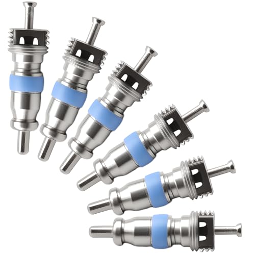 50 Stück Klimaanlagen-Ventilkern für R410 R32 R22, HVAC Hochdruck mit Teflondichtung, Ventilkerne, Ersatzteile, ideal für Kühlsysteme von YUEWEESER