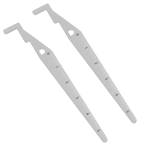 Feuerwehr-Hebelwerkzeug, 2 Stück, Mehrzweck-Feuerwehr-Werkzeuge, Feuerwehrmann, Türeintrittswerkzeug, Feuerwehrmann-Multitool für Feuerwehrleute, Rettung, Ersthelfer, EMS-Hilfe (Silber) von YUEWEESER