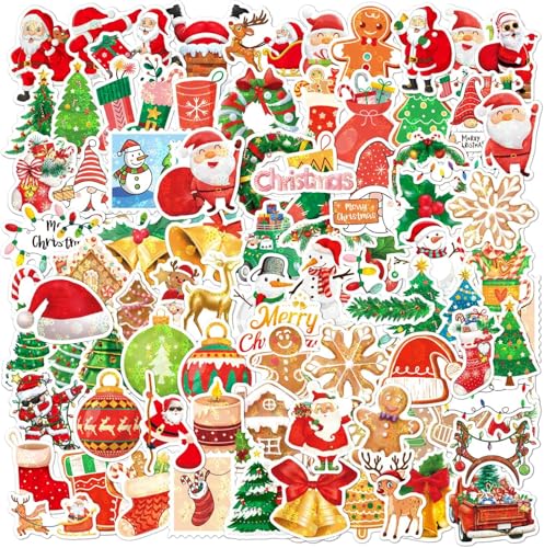 Weihnachtsaufkleber, 100pcs Aufkleber Weihnachten, Weihnachten Geschenkaufkleber, Christmas Aufkleber, Weihnachts Vinyl Aufkleber, Weihnachts Dekoration Aufkleber, Kinder Stickers Weihnachtsaufkleber, 100pcs Aufkleber Weihnachten, Weihnachten Geschenkaufkleber, Christmas Aufkleber, Weihnachts Vinyl Aufkleber, Weihnachts Dekoration Aufkleber, Kinder Stickers von YUEXNKO