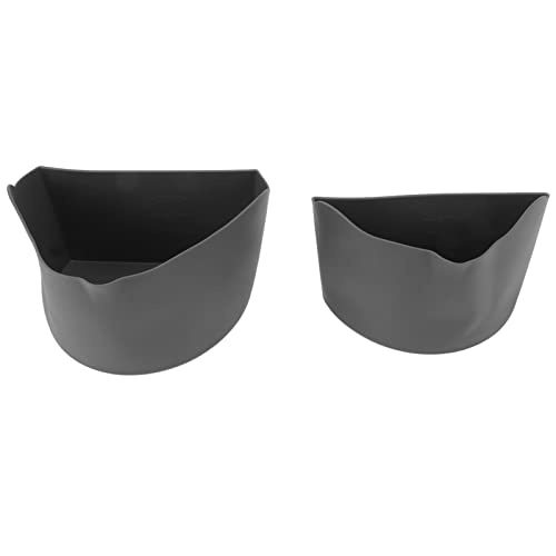 YUEYASHUX Slow Cooker-Trennwand, wiederverwendbare lebensmittelechte Silikoneinlage, 2-in-1, für Zuhause, Party, 6-Liter-Topf (Schwarz) (Grau) von YUEYASHUX