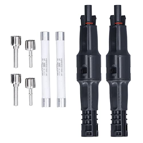 YUEYASHUX Solar PV -Steckverbinder 1500V IP68 Wassertoleranter Solarschutzgerät Halteranschlüsse Set Set (30a) von YUEYASHUX