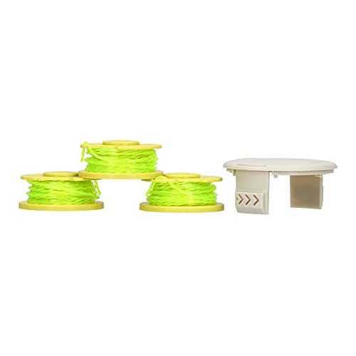 YUEYASHUX Twisted Trimmer Spool Ersatz Brandx AC80RL3 080in 18V 24 V 40V Elektrische Rasenmäher von YUEYASHUX