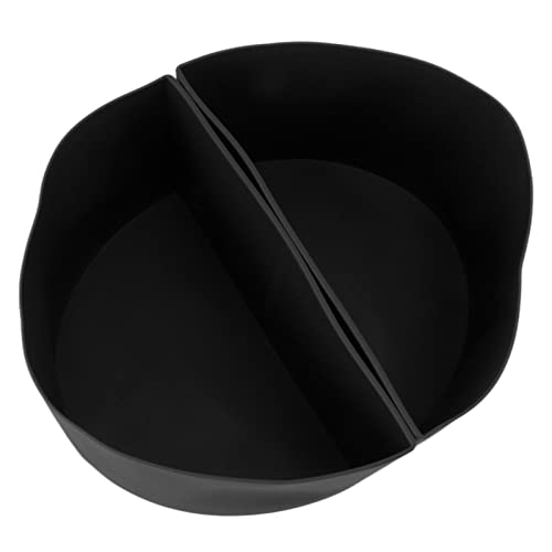 Yueyashux 6 Quart wiederverwendbares Silikon Slow Cooker Liner Leckdofter Lebensmittelqualität anpassungsfähig für zwei Mahlzeiten Silikontopf (Schwarz) von YUEYASHUX