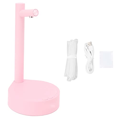 Yueyashux Electric Water Flaschenpumpe Tragbares 6 -Geschwindigkeit -Verstellbares Desktop Wasserpumpe Home Office und Outdoor (Rosa) von YUEYASHUX