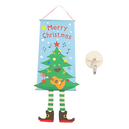 Yueyashux Weihnachtsflaggen Orament Weihnachtsbaum Holztuch Weihnachten Hanging Schild Tür Zuhause Yueyashux Weihnachtsflaggen Orament Weihnachtsbaum Holztuch Weihnachten Hanging Schild Tür Zuhause von YUEYASHUX