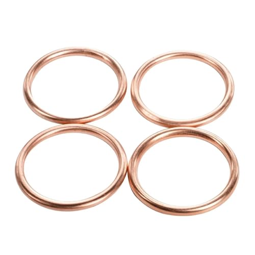 Motorrad Motor Zylinderkopf Generator Kupplung Abdeckung Öl Pan Auspuffrohr Dichtung Für CBR600RR 2003-2006(Exhaust Pipe Gasket) von YUEYZHK